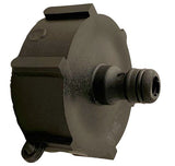 IBC Threaded Adaptor - S60x6 to Garden Hose QR