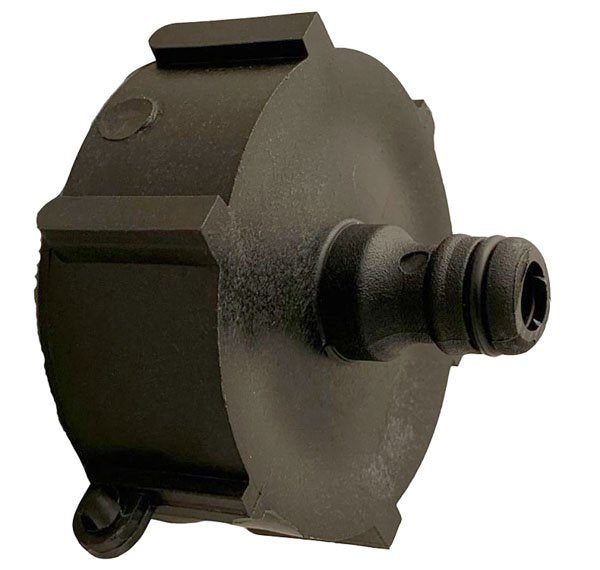 IBC Threaded Adaptor - S60x6 to Garden Hose QR