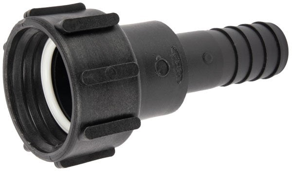 IBC Threaded Adaptor - S60x6 to 1"1/4 Hose Barb