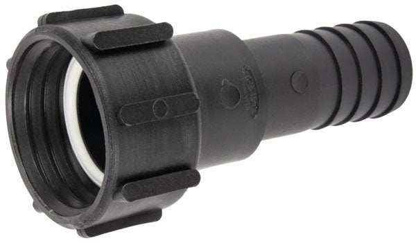 IBC Threaded Adaptor - S60x6 to 1"1/2 Hose Barb