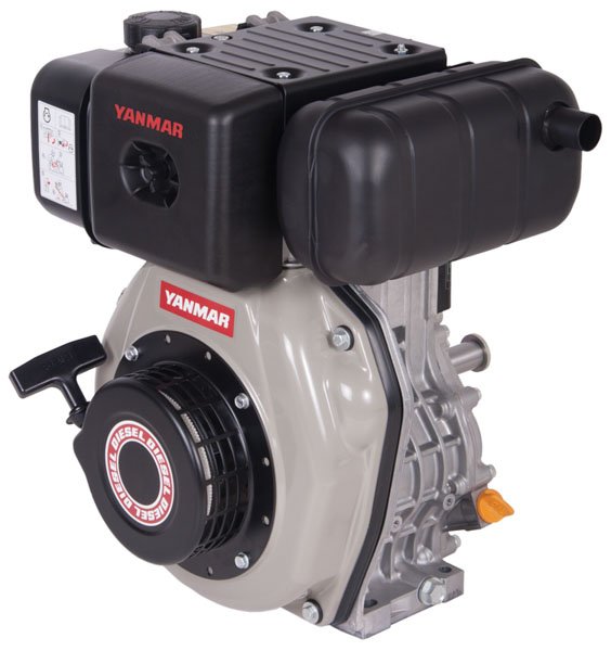 Yanmar L70V Diesel Engine - 6.6HP, Recoil Start