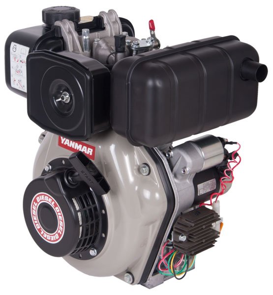 Yanmar L48V Diesel Engine - 4.6HP, Recoil & Electric Start