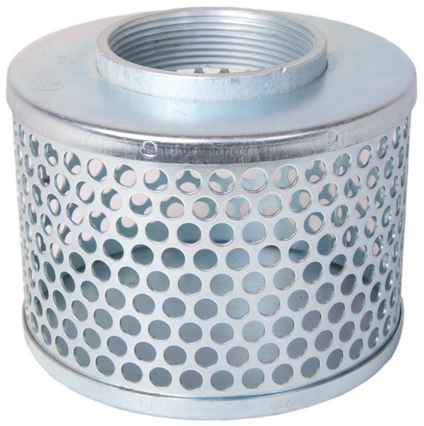 2" Steel Foot Filter - Durable Suction Protection for Pumps