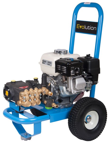 Evolution 2 14150 Petrol Pressure Washer - Reliable Power with Gearbox Drive for Versatile Cleaning