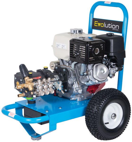 Evolution 2 21200 Pressure Washer - Electric Start, Max Flow & Gearbox Drive for Ultimate Convenience