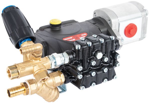 Interpump 53 Series HYPACK MPU – 13.5 l/min @ 180 Bar – Unloader Valve & Filter – Part No: H500-1000