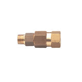 Heavy Duty Brass Swivel – 3/8″ M - 3/8″ F BSP Threads, 250 Bar, 40 L/min