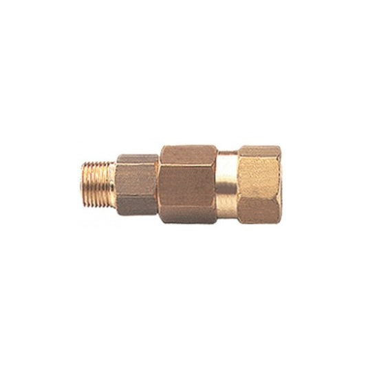 Heavy Duty Brass Swivel – 3/8″ M - 3/8″ F BSP Threads, 250 Bar, 40 L/min