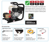 GP Series 10150 Petrol Pressure Washer - Portable Power for Demanding Cleaning