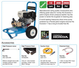 Evolution 1 13200 Petrol Pressure Washer - High-Pressure Industrial Power with Enhanced Features