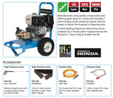 Evolution 1 15275 Petrol Pressure Washer - Extreme Pressure, Robust Performance