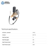 Annovi Reverberi VRZ TSS Unloader Valve with Total Stop System – 200 Bar – Part No: 24324