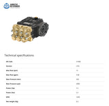 HYD-RK 15.20 Annovi Reverberi Hydraulic Drive Pump – 15 l/min @ 200 Bar, 1450 RPM, F38 Flange