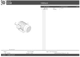 HXM 15.15 MP – 15 LPM @ 150 Bar, Hollow Shaft, 1450 RPM, 3-Phase Motor Set