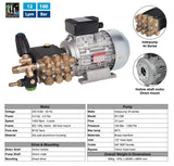 Interpump 44 Series MPU with Valve & Filter - Complete 100 Bar, 12 Lpm Solution