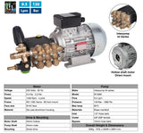 Interpump 44 Series MPU with Valve & Filter - Complete 130 Bar, 9.5 Lpm Solution