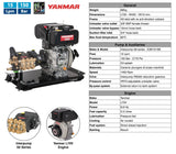 Yanmar/Interpump Diesel Engine Pump Unit – Compact Power for Professional Cleaning