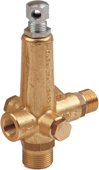 Interpump K3.0 Flow Sensitive Unloader Valve – 100 Bar, 8–11 LPM, 3/8" Inlet, 1/2" Outlet