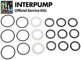 Interpump Service / Repair Kit 118 - 3x 15mm Water Seal Sets Need One Kit Per Pump
