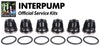 Interpump Service / Repair Kit 43 - 6x Suction / Delivery Valves