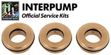 Interpump Service / Repair Kit 86 - 3x 15mm Seal Retainers & O Rings