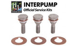 Interpump Service / Repair Kit 6 - 3x Piston Bolts with Rings/Washers