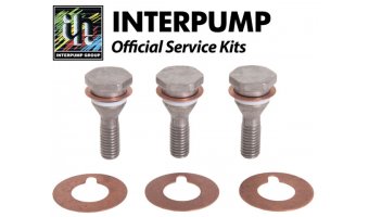 Interpump Service / Repair Kit 6 - 3x Piston Bolts with Rings/Washers