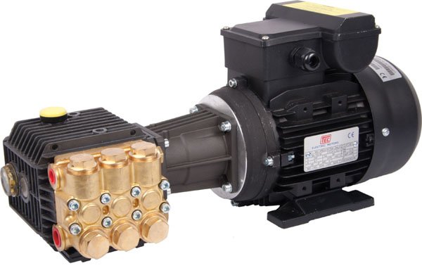 Interpump FE51 Series Motor Pump Unit - Versatile 100 Bar Cleaning Power