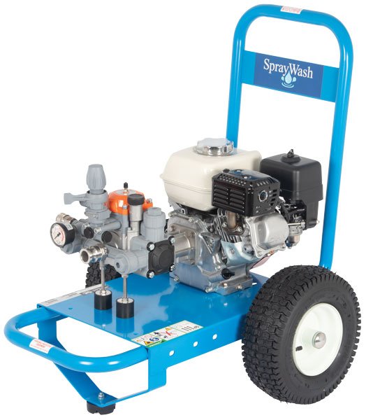 Spray Washer 2815 Engine Pump Unit – 28 l/min, 15 Bar – Honda GX160, Gearbox Driven – Part No: SW2815PHR