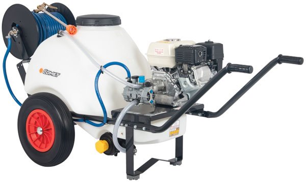 Comet MC18 120L Wheelbarrow Tank – Viton Pump – 11.9 l/min @ 15 Bar – Honda Petrol – Part No: WBU1115P-VITON