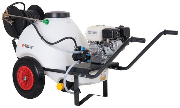 Comet MC18 120L Wheelbarrow Tank – 11.9 l/min @ 15 Bar – Honda Petrol – Part No: WBU1115P