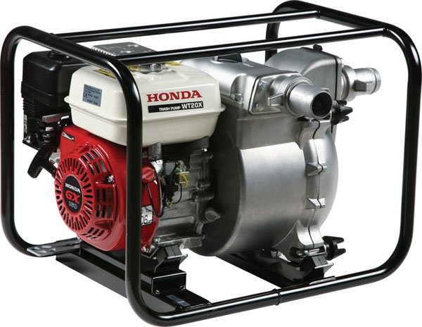 Honda WT20 Trash Water Pump – 700 L/min @ 26m Head, 2" Pump, GX160 Engine, Heavy-Duty Debris Handling