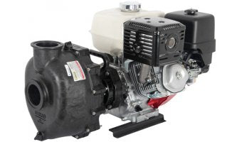 Banjo 3" M350 Series Pump - Honda GX390 Petrol Engine with Electric Start (Wet Seal Design)